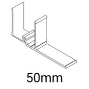 Knotwood Adjustable Space Batten Bracket 50mm x 100mm Male/Part A - 6050mm